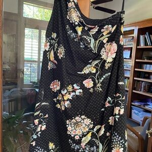 Maeve one shoulder funky flower dress